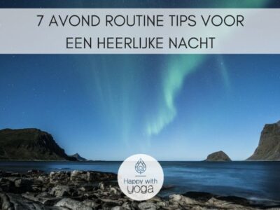 avond routine