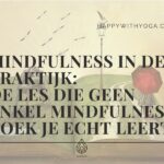 Mindfulness in de praktijk: de les die geen enkel mindfulness boek je echt leert
